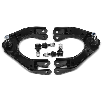 4 Pcs Front or Rear Control Arm with Ball Joint Sway Bar Link