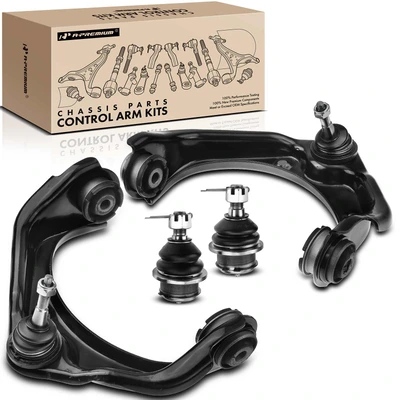 4 Pcs Front Control Arm with Ball Joint