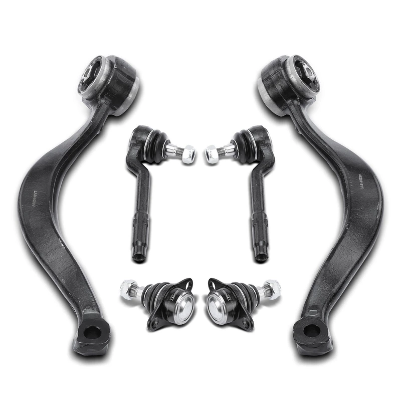 6 Pcs Control Arm & Ball Joint Assembly for 2000-2003 BMW X5