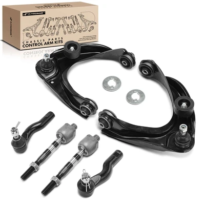 6 Pcs Control Arm with Ball Joint & Tie Rod End