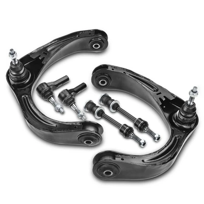 6 Pcs Front Control Arm with Ball Joint Sway Bar Link
