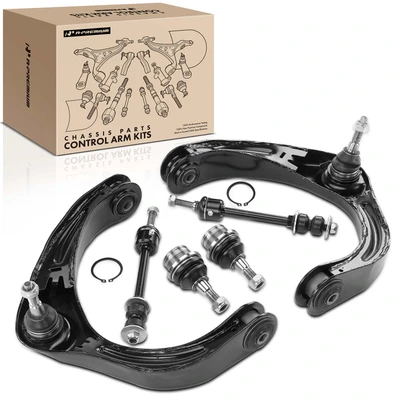 6 Pcs Control Arm with Ball Joint & Stabilizer Bar Link