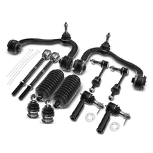 12 Pcs Front Control Arm & Ball Joint Stabilizer Bar Link Kit