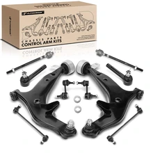 2004-2009 Nissan Quest A Set of 10 Control Arm Sway Bar Link and Tie Rod End Kit Front & Rear A-Premium APCA3327