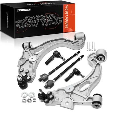 6 Pcs Front Lower Control Arm with Ball Joint