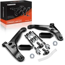 10 Pcs Front Control Arm with Ball Joint Sway Bar Link