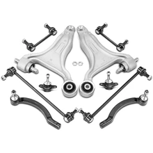 10 Pcs Control Arm & Sway Bar Link & Tie Rod End