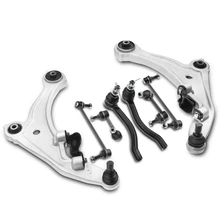 2009-2014 Nissan Maxima A Set of 8 Control Arm Sway Bar Link and Tie Rod End Kit Front & Rear A-Premium APCA3392
