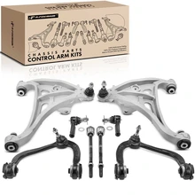 2004-2006 Ford F-150 A Set of 8 Control Arm and Tie Rod End Kit Front Side A-Premium APCA3408