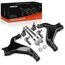 8 Pcs Control Arm & Ball Joint & Tie Rod End