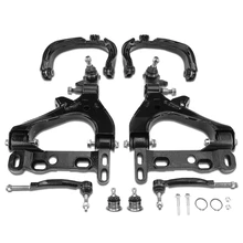 2002 Chevrolet Trailblazer A Set of 8 Control Arm Ball Joint and Tie Rod End Kit Front Side A-Premium APCA3423