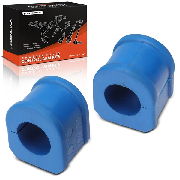 1985-1990 1993-1996 Cadillac Fleetwood 2-Pc Sway Bar Bushing Kit, Front To Frame A-Premium APCA9776