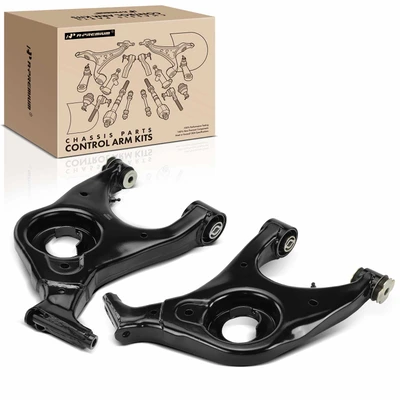 2 Pcs Rear Driver & Passenger Lower Control Arm