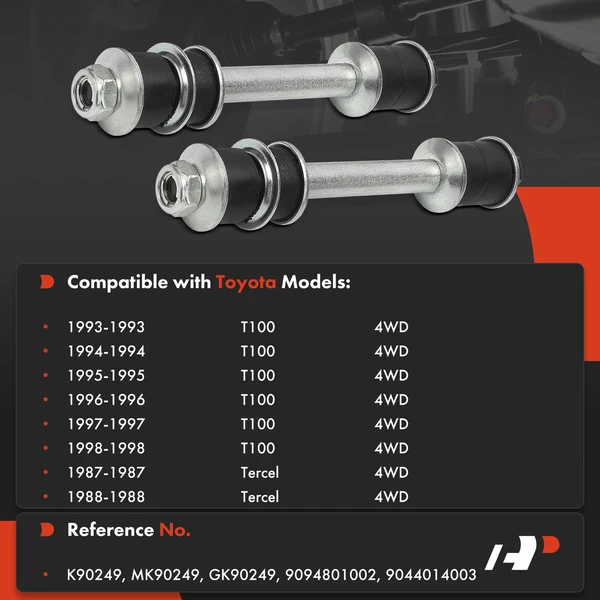 Sway Bar Link Front Driver & Passenger A-Premium APCA7799