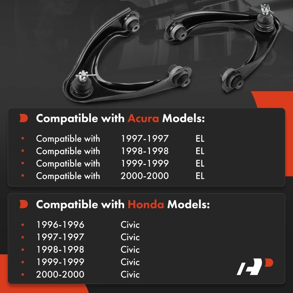 2-Pc Control Arm and Ball Joint Kit, Front Upper with Ball Joint A-Premium APCA4986