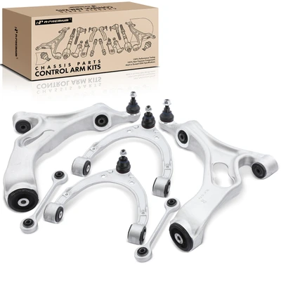 6 Pcs Control Arms with Ball Joint & Stabilizer Bar Link