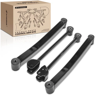 4 Pcs Front Upper & Lower Control Arm Kit