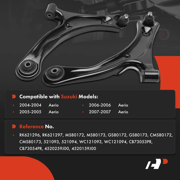 Control Arm and Ball Joint Kit Front Lower A-Premium APCA9164