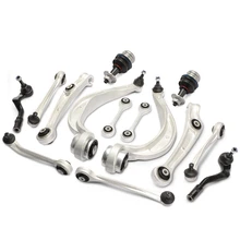 14 Pcs Front Control Arm Tie Rod End Sway Bar Link