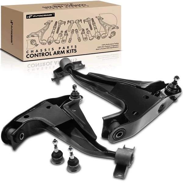 A Set of 4 Control Arm and Ball Joint Kit Front Side A-Premium APCA3455