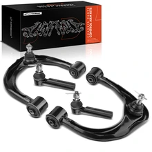 2003-2009 Toyota 4Runner A Set of 4 Control Arm and Tie Rod End Kit Front Side A-Premium APCA3459