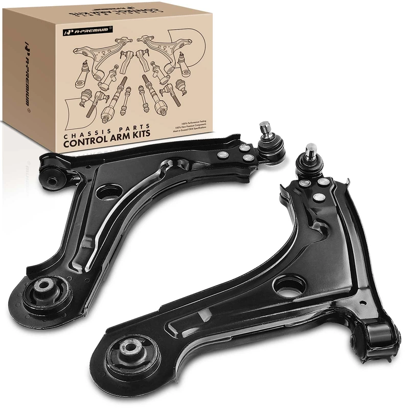 2-Pc Control Arm + Ball Joint, Front Lower, with Ball Joint, A-Premium APCA3564