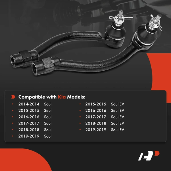 Tie Rod End Front Inner & Outer A-Premium APCA8048