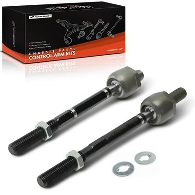 2 Pcs Front Inner Tie Rod End