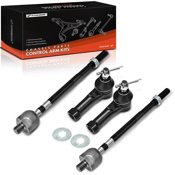 1999-2002 INFINITI G20 Tie Rod End Inner & Front Outer A-Premium APCA8057