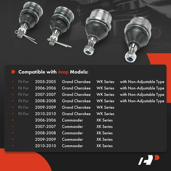 Ball Joint Front Lower & Upper A-Premium APCA8376