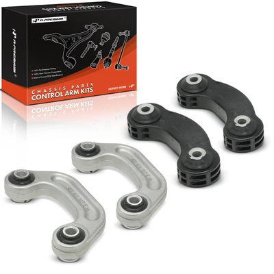 4 Pcs Front & Rear Sway Bar Link