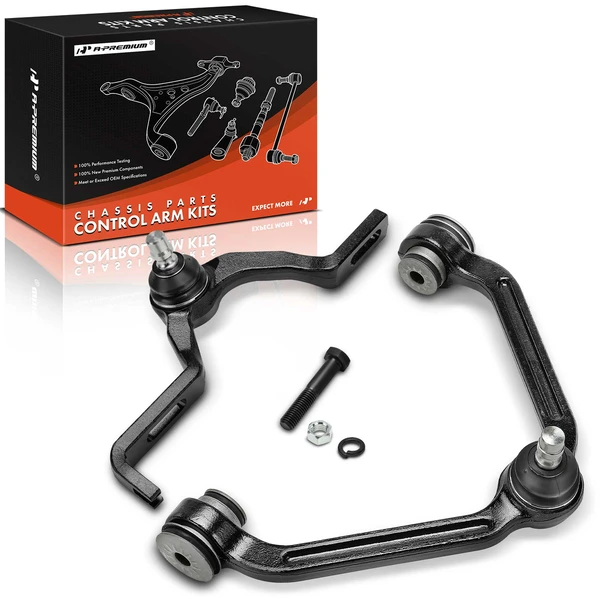 2-Pc Control Arm and Ball Joint Kit, Front Driver & Passenger Upper with Ball Joint A-Premium APCA8377