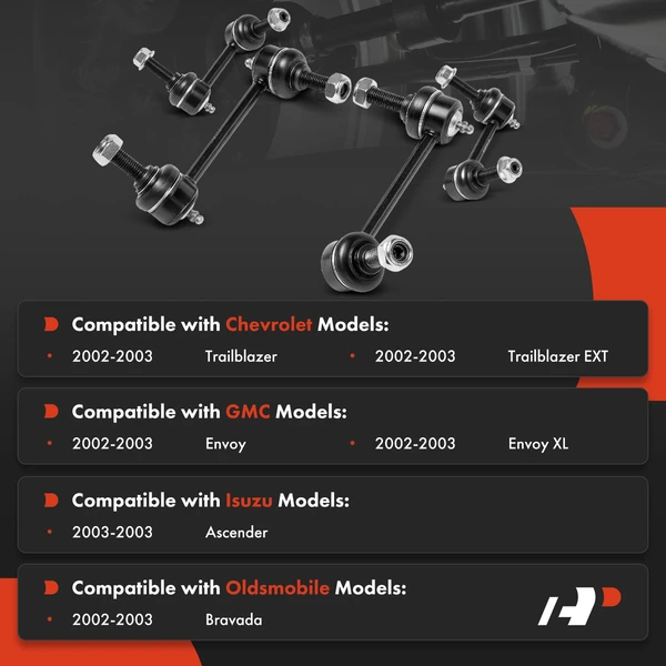 Sway Bar Link Front & Rear A-Premium APCA8378