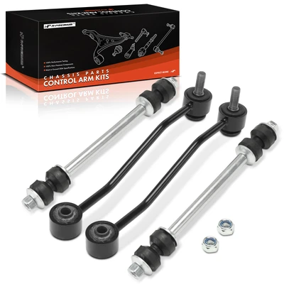 4 Pcs Front & Rear Sway Bar Link Kit