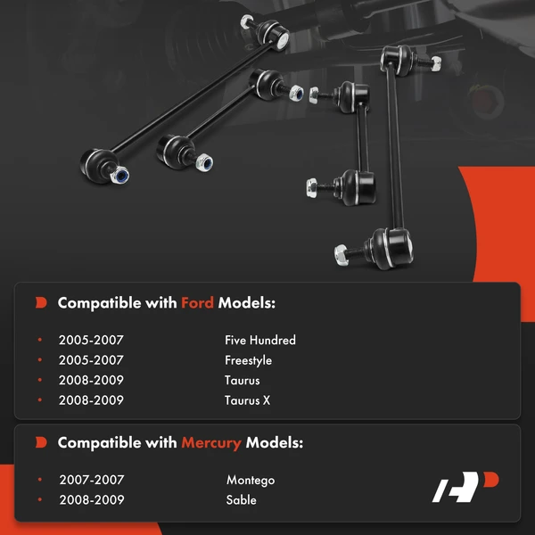 Sway Bar Link Front & Rear A-Premium APCA8386