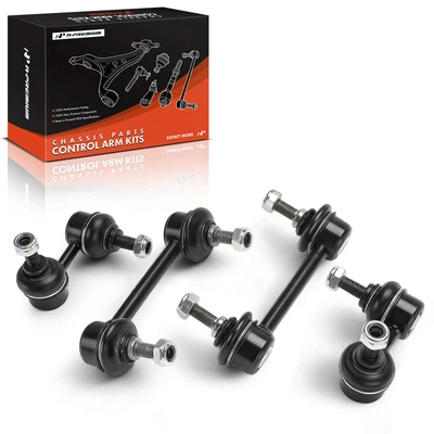 4 Pcs Front & Rear Driver & Passenger Sway Bar Links