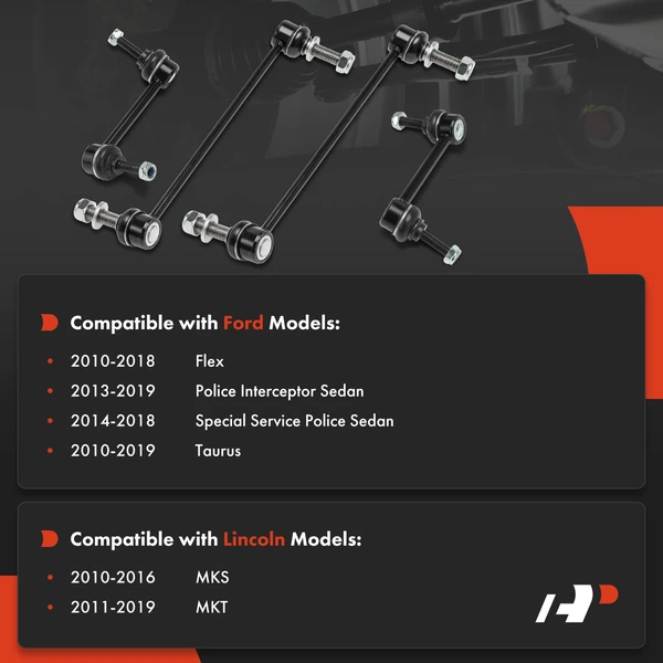 Sway Bar Link Front & Rear A-Premium APCA8406