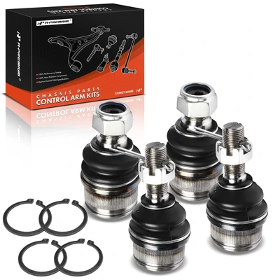 4 Pcs Upper & Lower Ball Joint Kit