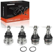 4 Pcs Front Upper & Lower Ball Joint Kit
