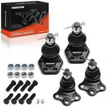 4 Pcs Front Upper & Lower Ball Joint Kit
