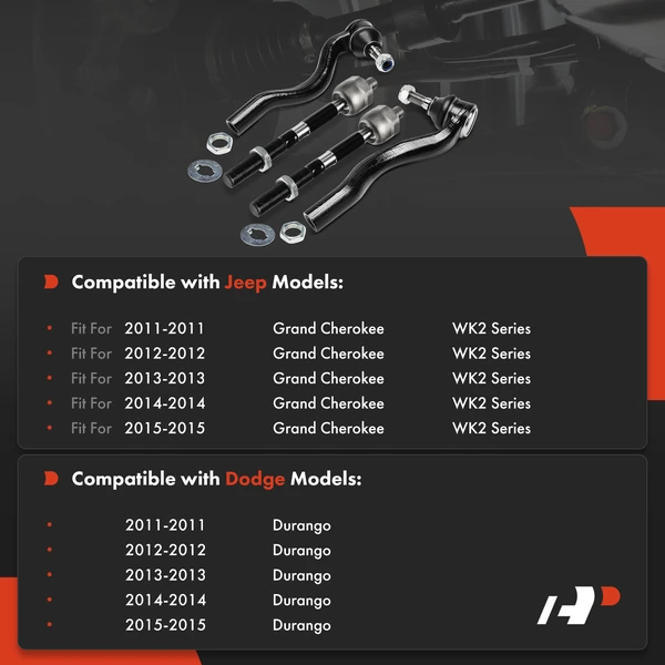 Tie Rod End Front Inner & Outer A-Premium APCA9302