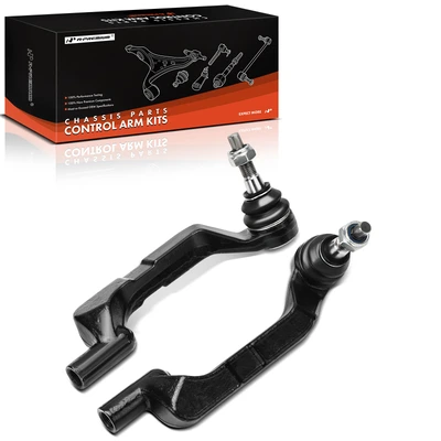 2 Pcs Front Outer Tie Rod End