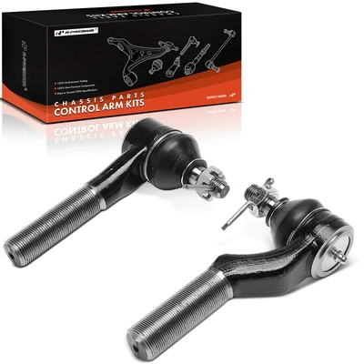 2 Pcs Front Outer Tie Rod End