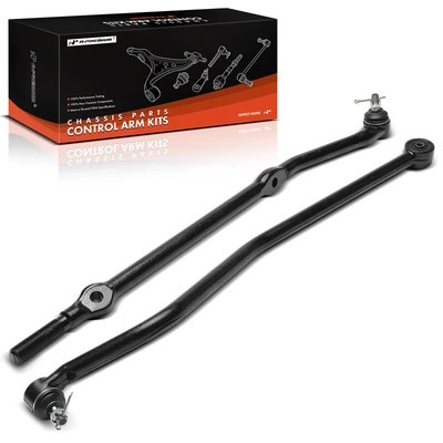 2 Pcs Front Track Bar Tie Rod End