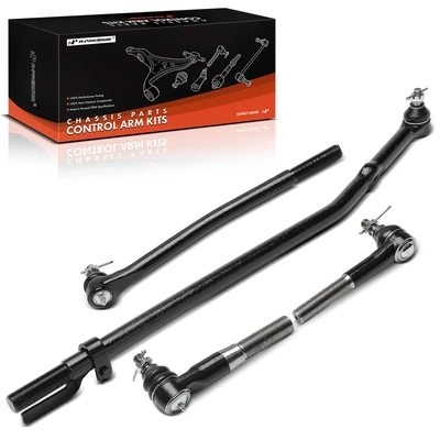 4 Pcs Front Inner & Outer Tie Rod End
