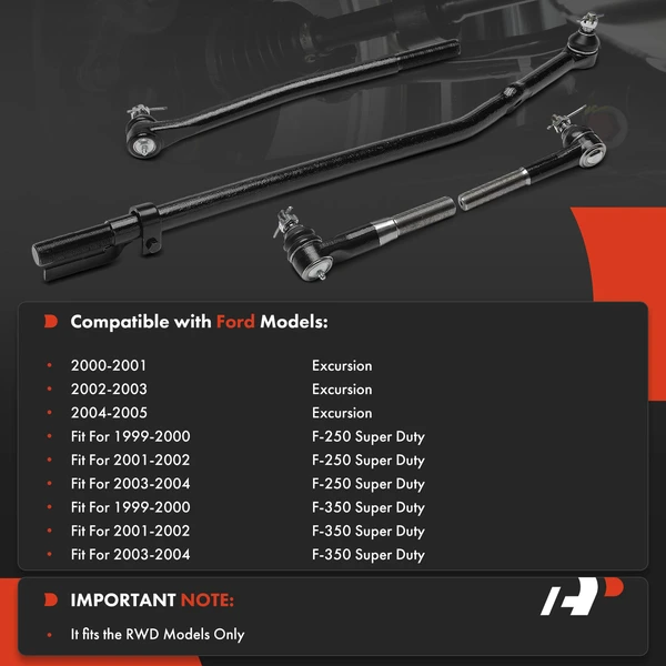 Tie Rod End Front Inner & Outer A-Premium APCA9358