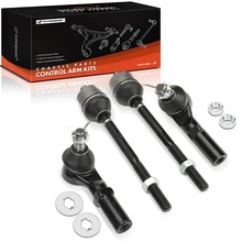 4 Pcs Front Inner & Outer Tie Rod End