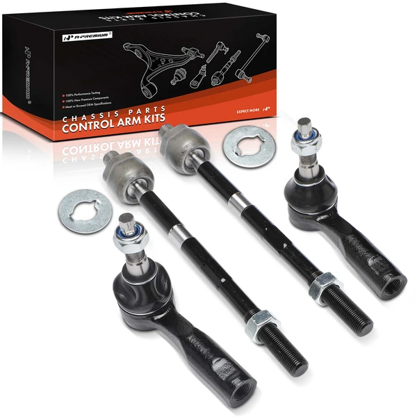 2007-2008 Isuzu i-290 Tie Rod End Front Inner & Outer A-Premium APCA9371