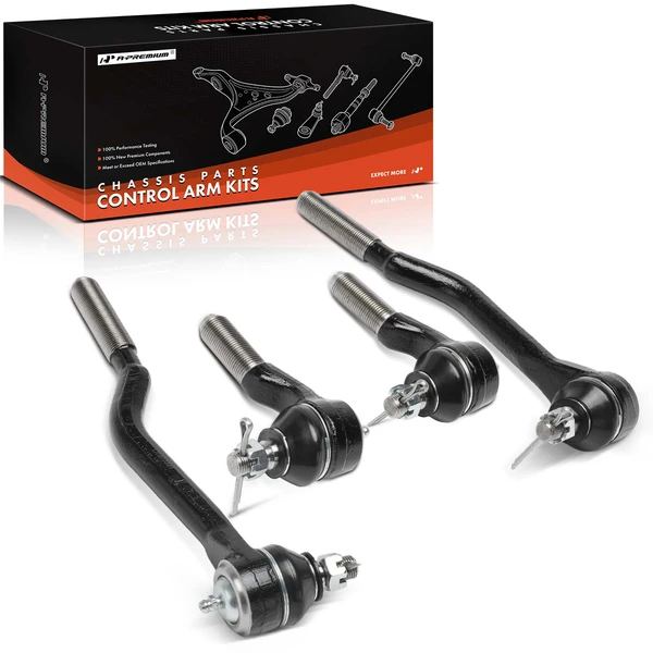 1998-2004 Nissan Frontier Tie Rod End Front Inner & Outer A-Premium APCA9372