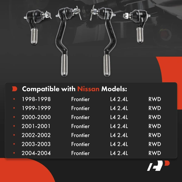Tie Rod End Front Inner & Outer A-Premium APCA9372